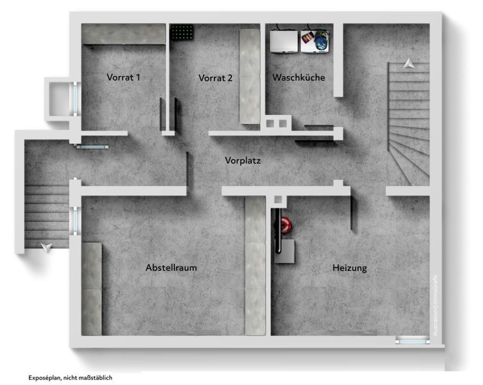 Platz für Ihre Familie! Attraktive Doppelhaushälfte mit Garten in Herrenberg! - Untergeschoss (43724)