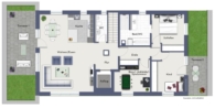 Grundriss - Exklusiver Luxus! Neuwertige 4 Zimmer-Penthousewohnung mit Dachterrasse!