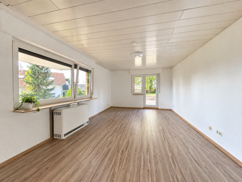 40 m² clever genutzt – mit Terrasse, Blick ins Grüne und separater Küche - Wohness/ &Schlafbereich (52731)