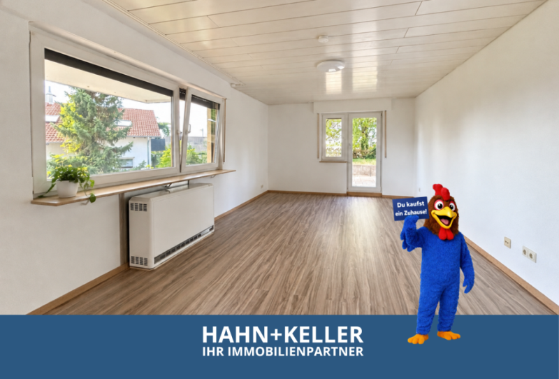 40 m² clever genutzt – mit Terrasse, Blick ins Grüne und separater Küche - Waiblingen (52730)