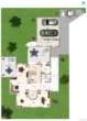 Grundriss EG - Design trifft Lage! Frei stehendes Familiendomizil in stadtnaher Lage in Top-Zustand!