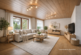 Wohnzimmer - Familien aufgepasst! Interessantes freistehendes Einfamilienhaus in Esslingen!