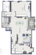 Grundriss - Exklusive 3,5 Zimmer-Wohnung in gehobener beherrschender Aussichtslage!