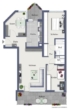 Grundriss - Ca. 10 % Brutto Rendite! 4 Zimmer, großzügiger Wohn/-Essbereich & sonniger Balkon!