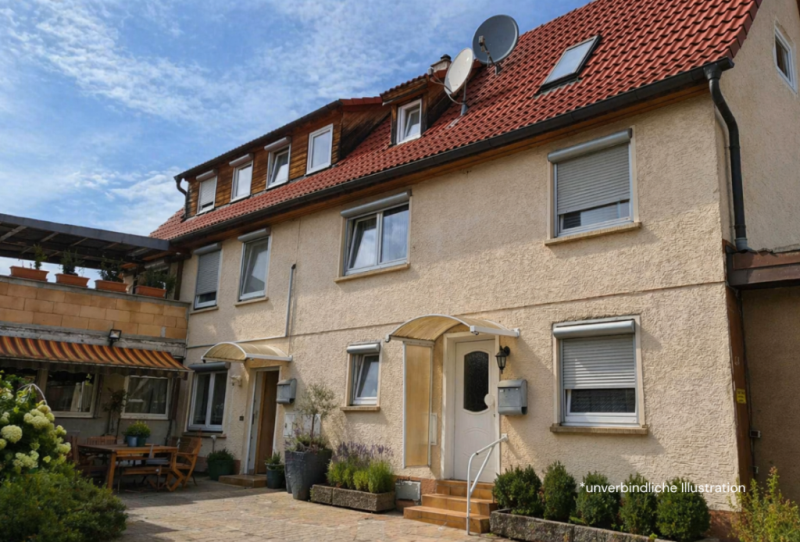 2. Familien unter 1. Dach! Mehrgenerationen-Doppelhaus in sonniger Wohnlage! - Außenansicht (50303)