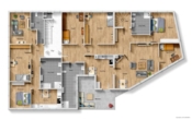 Grundriss Obergeschoss - Viel Platz für Wohnen und Gewerbe – ca. 550 m² Fläche und zahlreiche Stellplätze!