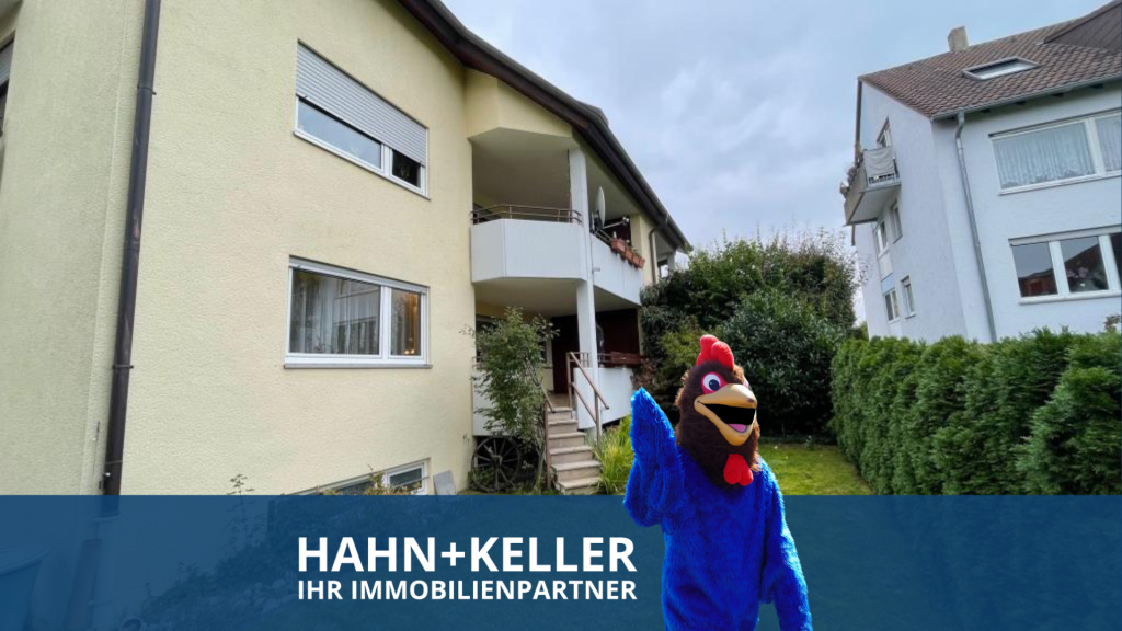 Ideal für die junge Familie! Attraktive 4 Zimmer-Wohnung mit 2. Balkone & Garten! - Schorndorf (36679)
