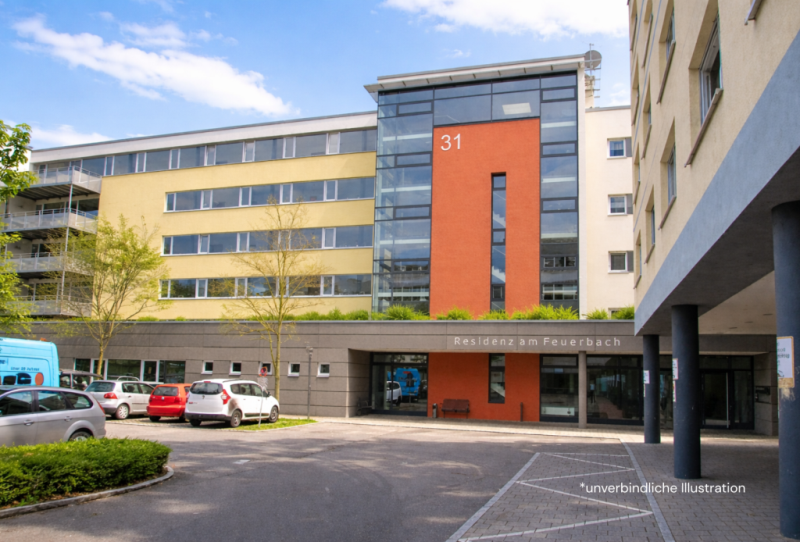 Zuschlagen nach Preissenkung! 2 Zimmer-Wohnung in Seniorenresidenz! - Außenansicht (51935)