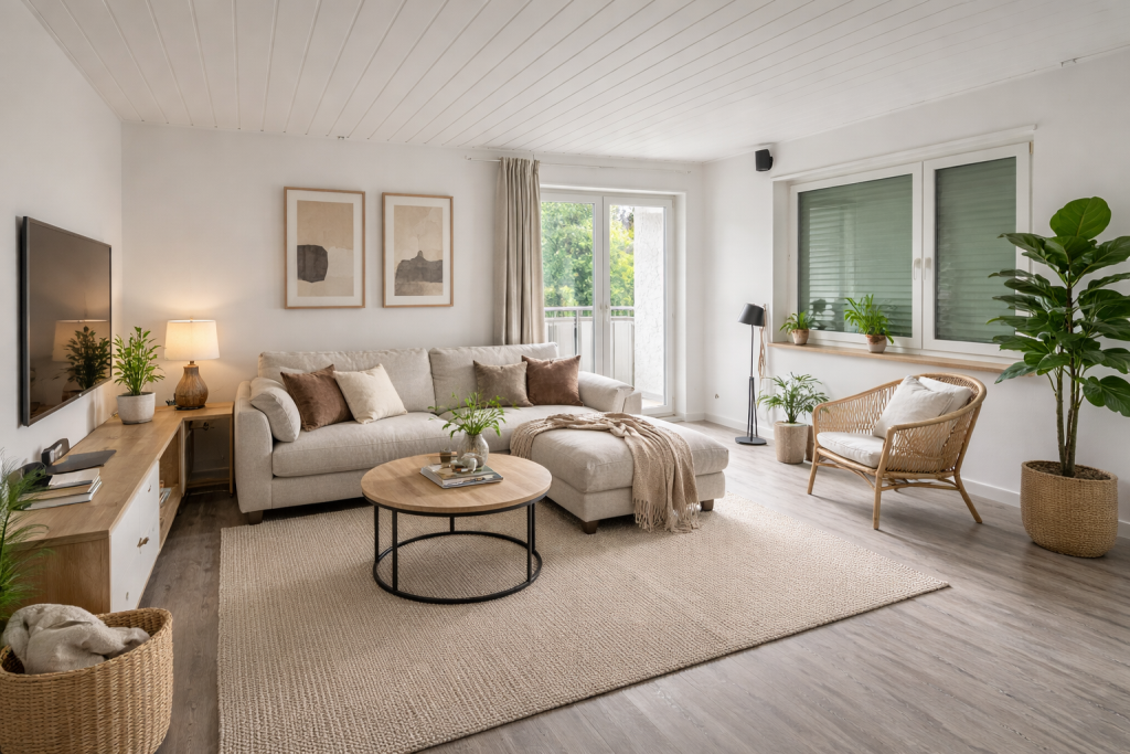 Erstbezug! Frisch renovierte 3,5 - 4 Zimmer Wohnung in Zentrumsnähe von Biberach! - Visualisiert (42716)