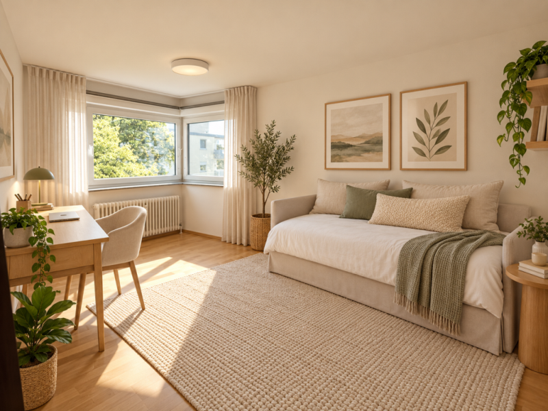 Attraktive 3 Zimmer-Wohnung mit Balkon, Stellplatz & Einbauküche in ruhiger Lage in Ostfildern-Ruit! - Kinderzimmer (54527)