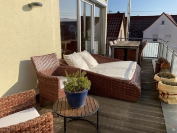 Penthouse! Moderne 3,5 Zimmer Wohnung mit 20m² Dachterrasse in Schwaikheim!, 71409  Schwaikheim, Wohnung