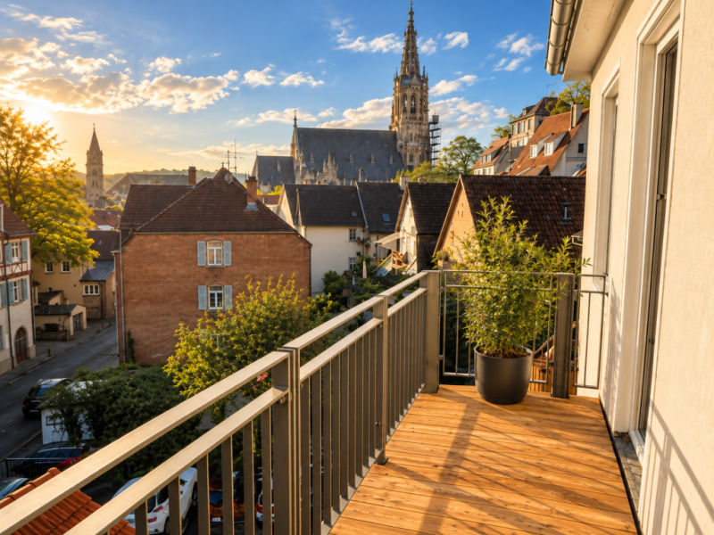 Mitten in der Altstadt! Historisches Altstadtflair trifft auf modernen Wohnkomfort! - Balkon (53971)