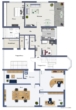 Grundriss (1. OG) - Exklusives Angebot! Ideales Wohn-/ Geschäftshaus für gehobene Ansprüche!