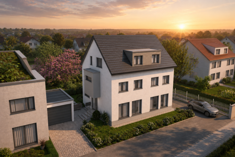 NEUBAU! Stilvoll wohnen in Degerloch – Ruhig, elegant & komfortabel! - Luftaufnahme (46276)