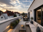 Terasse - Neubauwohnung in beliebter Wohngegend mit Blick auf die Burg! 2-Zimmer-Wohnung mit EBK!