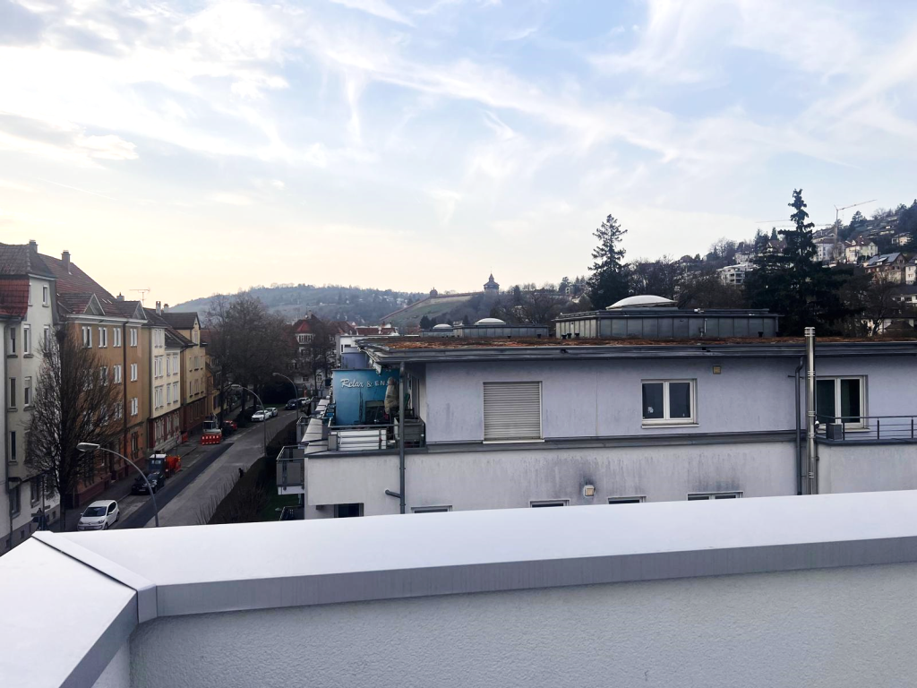 Einzigartiger Ausblick auf die Esslinger Burg! 2 Zimmer-Neubauwohnung in beliebter Wohnlage! - Aussicht (42976)