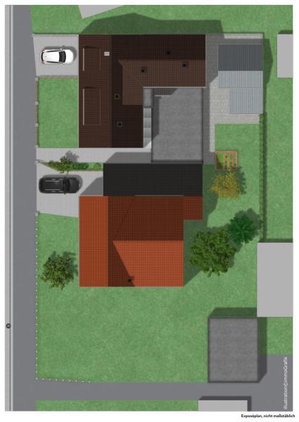 Attraktiver Bauplatz zur Errichtung eines Mehrfamilienhaus oder Reihenhäußer! - Lageplan (aktuell) (53807)