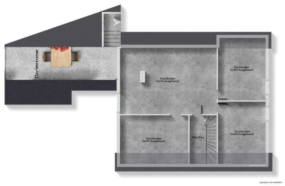 Ihr Familiendomizil! Freistehendes Einfamilienhaus mit Garten in Hessigheim! - Dachgeschoss (40767)