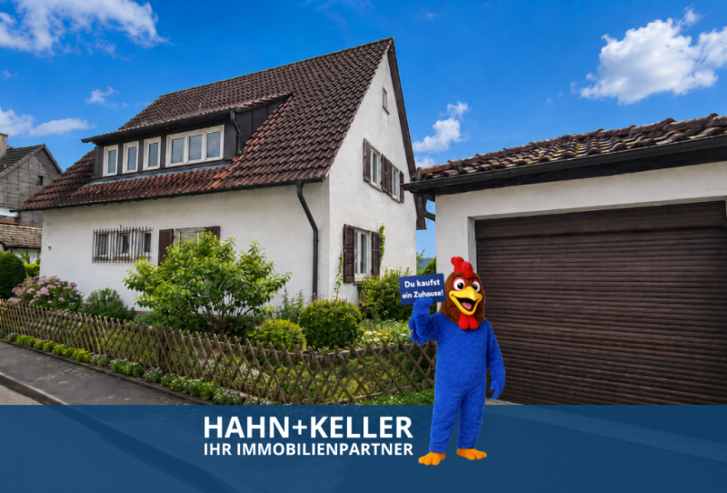 Wohnen im Grünen! Freistehendes Einfamilienhaus mit großem Garten in ruhiger Lage! - Altbach (51257)