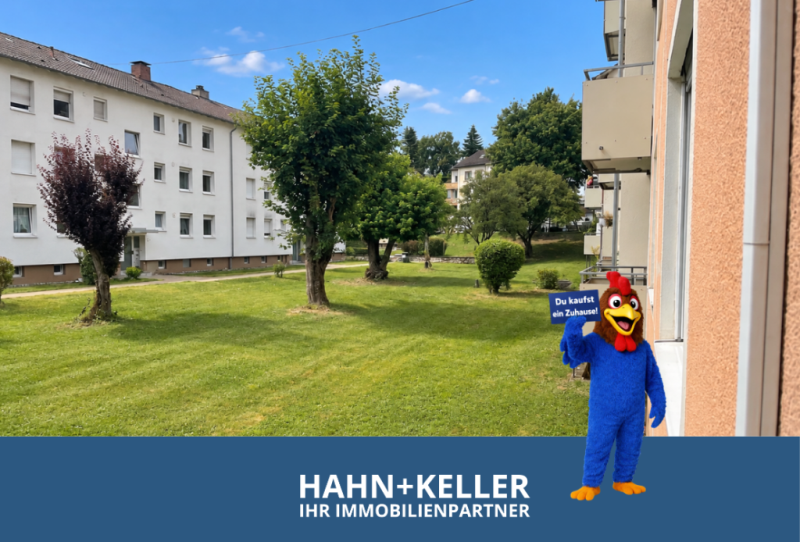 Sofort beziehbar! Gemütliche 2 Zimmer-Wohnung mit überdachtem Balkon! - Oberkochen (54865)