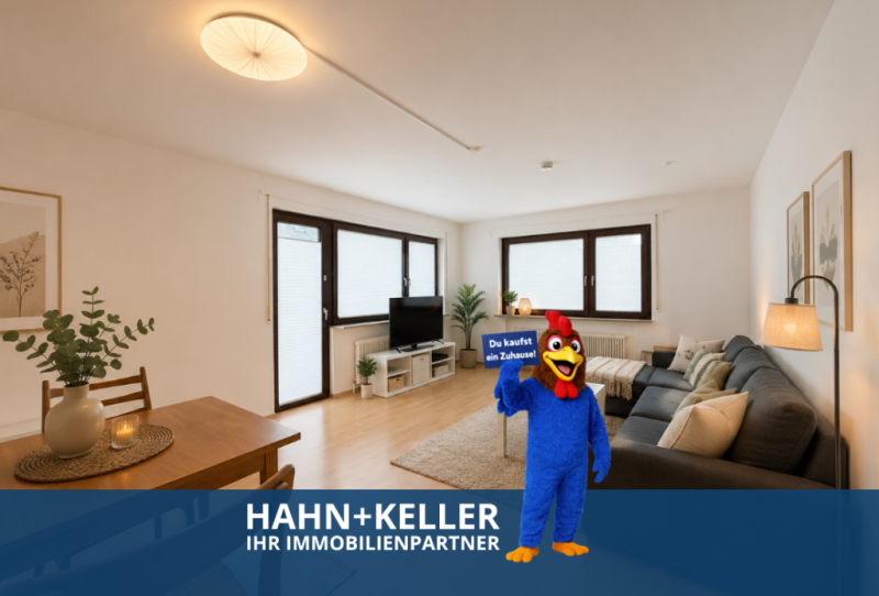 Gemütlicher Wohnflair! Ideale 2 Zimmer-Wohnung in sonniger Wohnlage! - Leinfelden-Echterdingen (48019)