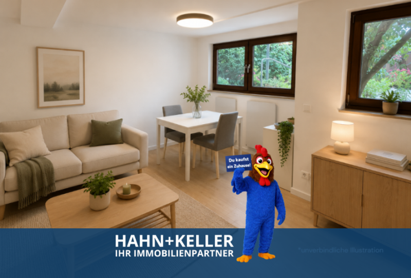 Kernsanierte 1 Zimmer-Wohnung mit moderner Ausstattung in Stuttgart! - Stuttgart (50437)
