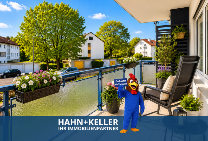 Einziehen und Wohlfühlen! 3 Zi.-Wohnung mit toller Raumaufteilung, Tageslichtbad und separatem WC! - Ludwigsburg (47103)