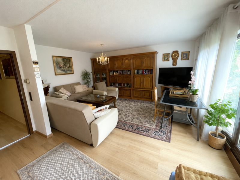 Wohntraum für die Familie! Freistehendes Einfamilienhaus in Gruibingen! - Wohnzimmer (50998)