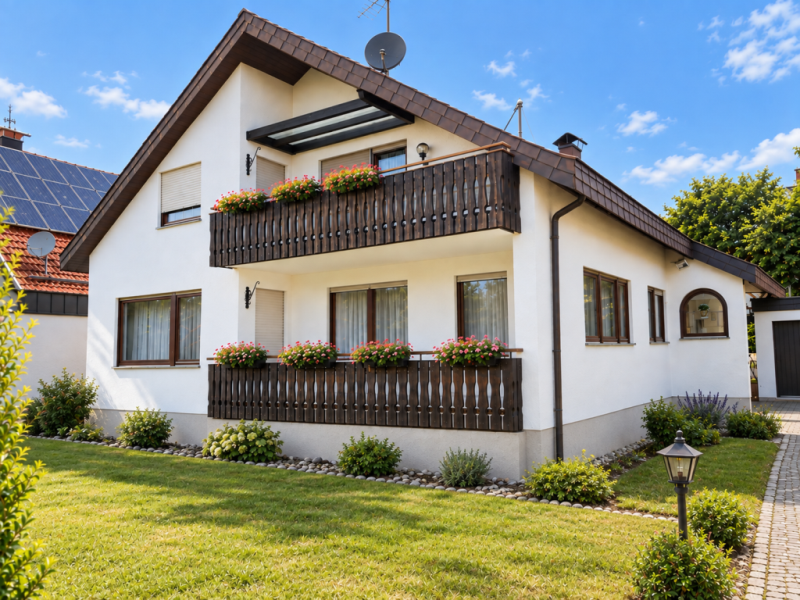 Anwesen mit toller Lebensqualität! Traumhaftes Zweifamilienhaus in Schlierbach! - Schlierbach (53588)