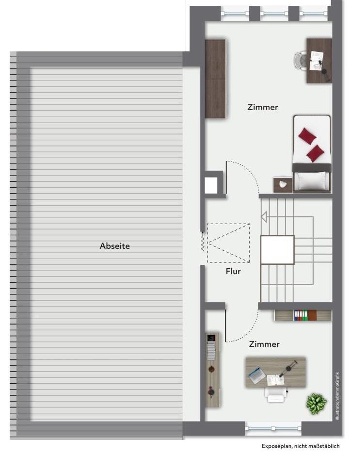 Wohnen auf höchstem Niveau! Traumhafte Doppelhaushälfte in Süßen! - Dachgeschoss (39234)