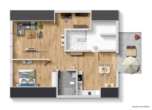 Grundriss Etage I - Einziehen & Wohlfühlen! Traumhafte 3 Zimmer-Wohnung mit Süd-Dachterrasse!