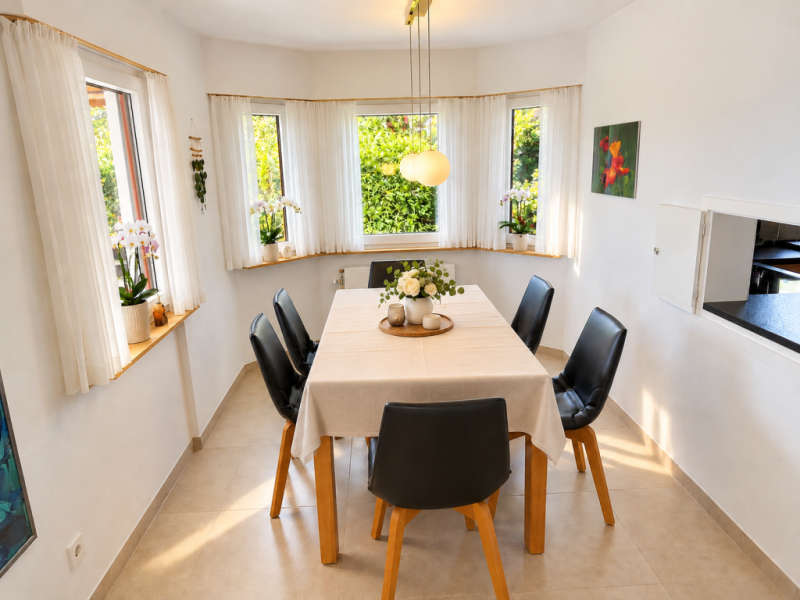 Repräsentatives Wohnen mit Freiraum! Freistehendes Einfamilienhaus in Hochdorf! - Esszimmer (54300)