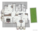 Grundriss Dachgeschoss - Traumhafte Aussicht! Charmantes freistehendes Einfamilienhaus in Hochdorf!