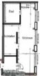 Top moderne und große 1,5 Zimmer-Wohnung in zentrumsnaher Lage von Warthausen! - Grundriss