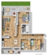 Grundriss - Seltene Gelegenheit! Extravagante 4,5 Zimmer-Wohnung für die Familie!
