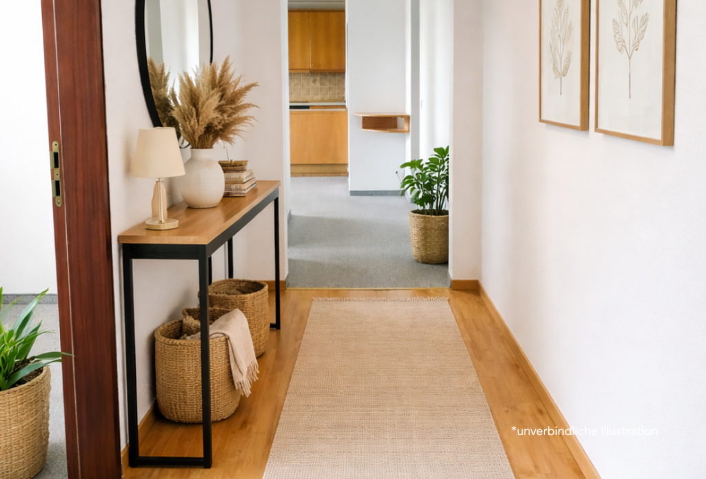 Einzigartiger Wohntraum! Ideale 4,5 Zimmer-Wohnung für tolle Ansprüche! - Flur (43797)