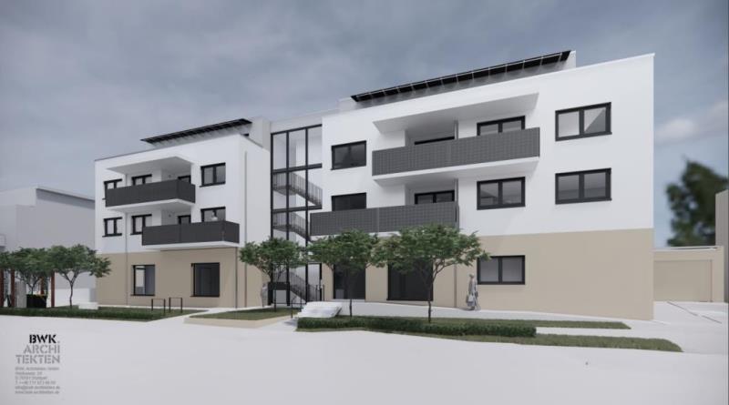 Traumhafte 4 Zimmer-Neubauwohnung in toller zentraler Wohnlage! - Außenansicht (44676)