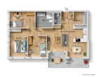 Grundriss - Traumhafte 4 Zimmer-Neubauwohnung in toller zentraler Wohnlage!