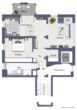 Großzügige 2,5 Zimmer Wohnung mit Balkon und Garage in Stuttgart-Ost! - Immografik Grundriss 2 OG