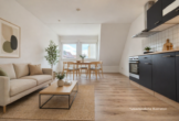 Wohness/- Schlafbereich - Einziehen & Wohlfühlen! Sofort beziehbare moderne 1 Zimmer-Wohnung!