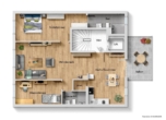 Grundriss - Altersruhesitz direkt in der Altstadt! 3 Zimmer-Nebauwohnung mit Balkon!