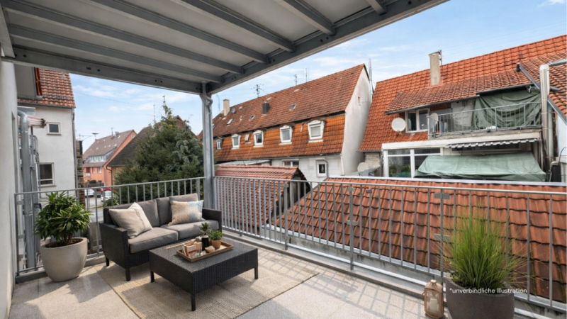 Stilvolles Wohnen! Interessante 3 Zimmer-Wohnung für tolle Ansprüche! - Balkon (44409)