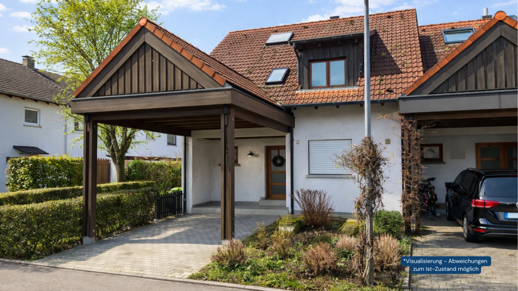 Charmantes Reiheneckhaus mit Terrasse & Garten für die junge Familie! - Zell unter Aichelberg (40914)