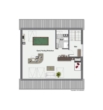 Grundriss Dachgeschoss - Ideales Angebot! Stattliches Zweifamilienhaus in ruhiger sonniger Wohnlage!