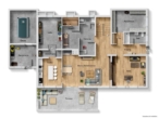 Grundriss Erdgeschoss - Großzügiges Familienhaus – ca. 280 m² Wohnfläche, schöner Garten und herrliche freie Aussicht