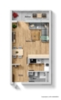 Grundriss - Kapitalanleger aufgepasst! Schönes 1,5 Zimmer-Apartment in Scharnhausen!