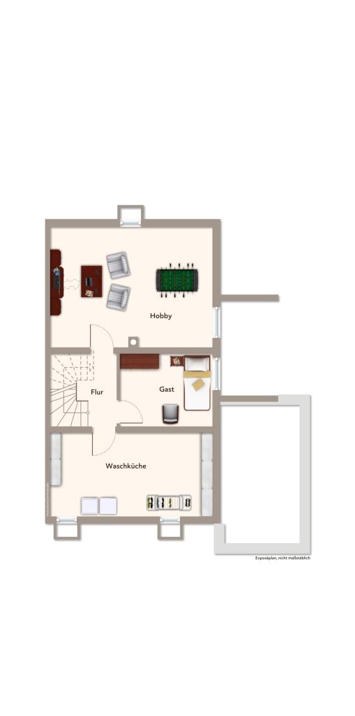 Sichern Sie sich sicheren Ertrag heute - Doppelhaushälfte in BC-Mettenberg als Kapitalanlage! - Grundriss Untergeschoss (38468)