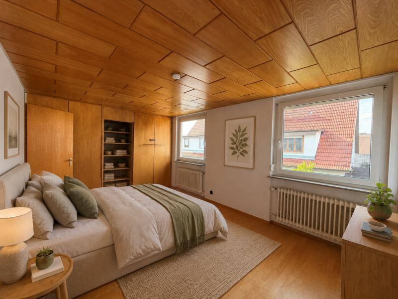Gemütlicher Wohntraum! Interessantes Reihenmittelhaus in ruhiger Lage von Magstadt! - Schlafzimmer (51891)