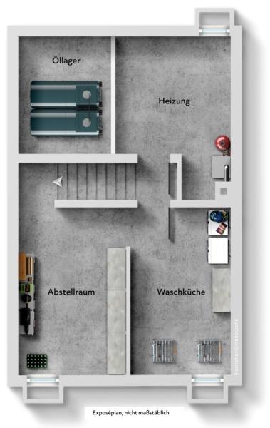 Gemütlicher Wohntraum! Interessantes Reihenmittelhaus in ruhiger Lage von Magstadt! - Untergeschoss (51889)