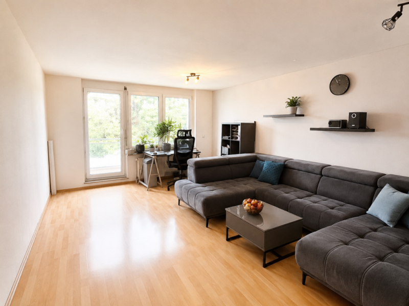 Helle 2-Zimmer-Wohnung mit Balkon und TG-Stellplatz in S-Hofen! - Stuttgart (54266)